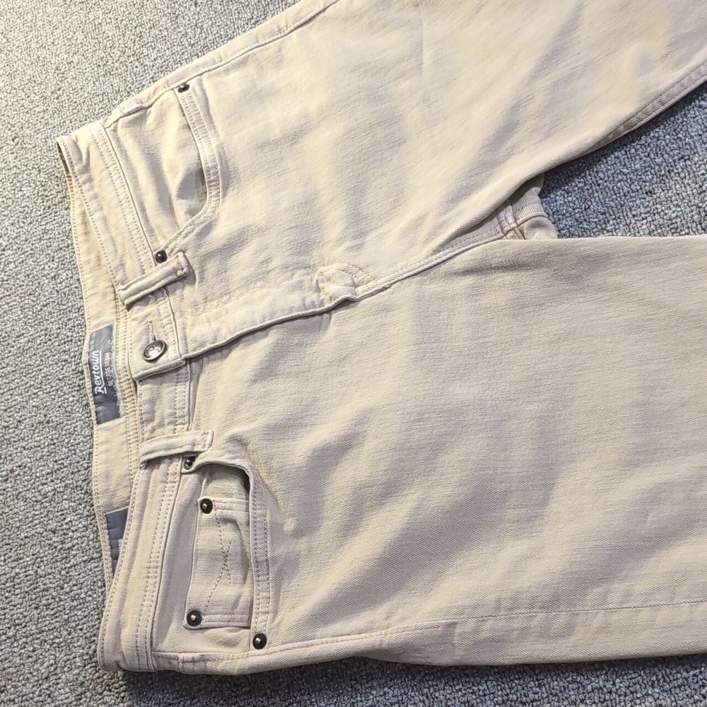Revtown Sharp Decade Denim Pants 5 Pocket Stretch Denim Chino - Picture 2 of 10